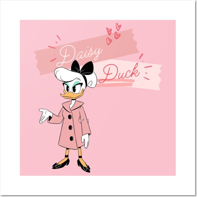 Daisy Duck 2017 Wall Art by Amores Patos 